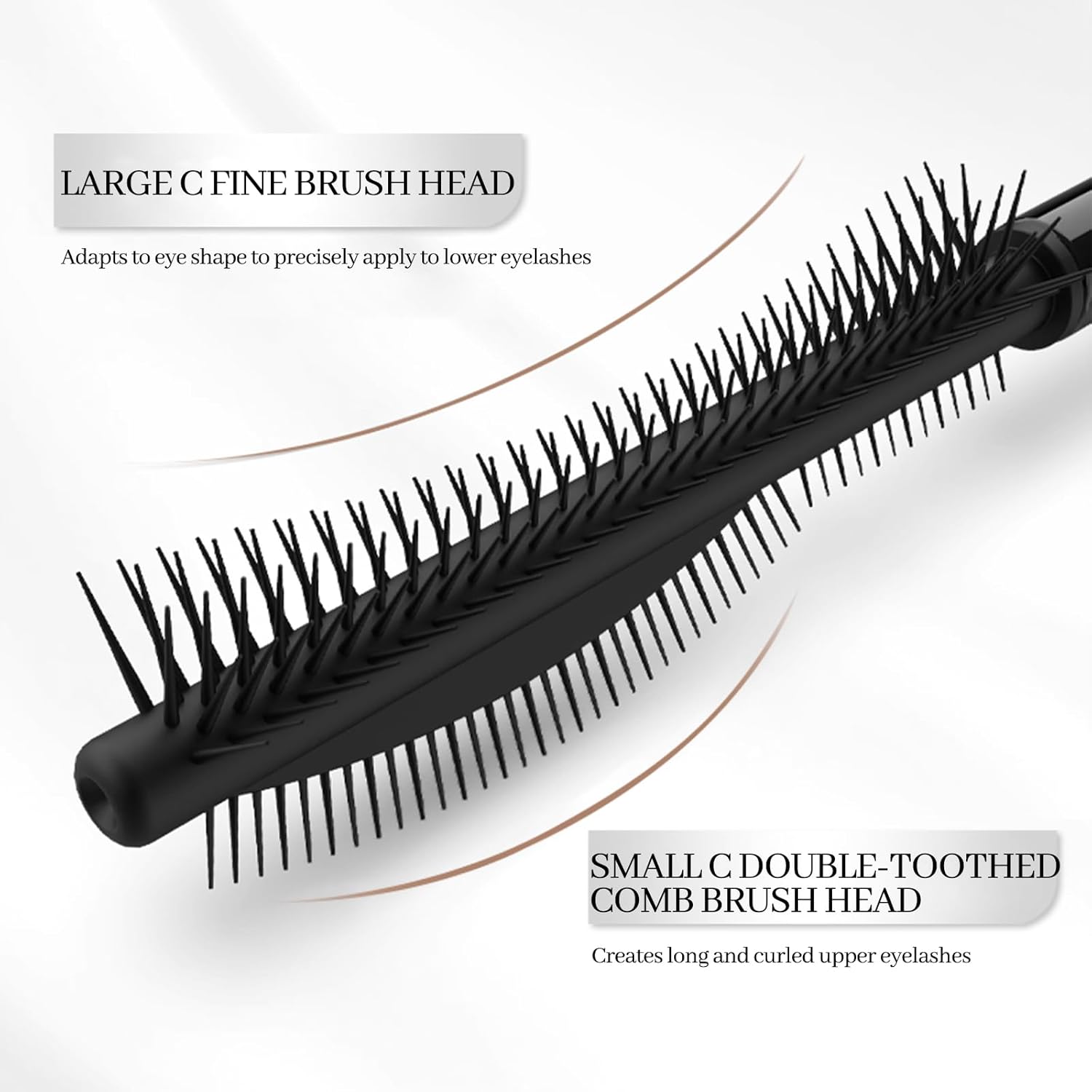 Erinde Brown Mascara for Older Women 60 Plus, Extreme Length and Volume Waterproof Mascara for Mature Women, No Clumps, Long-Wearing, Hypoallergenic Mascara For Sensitive Eyes - Image 4