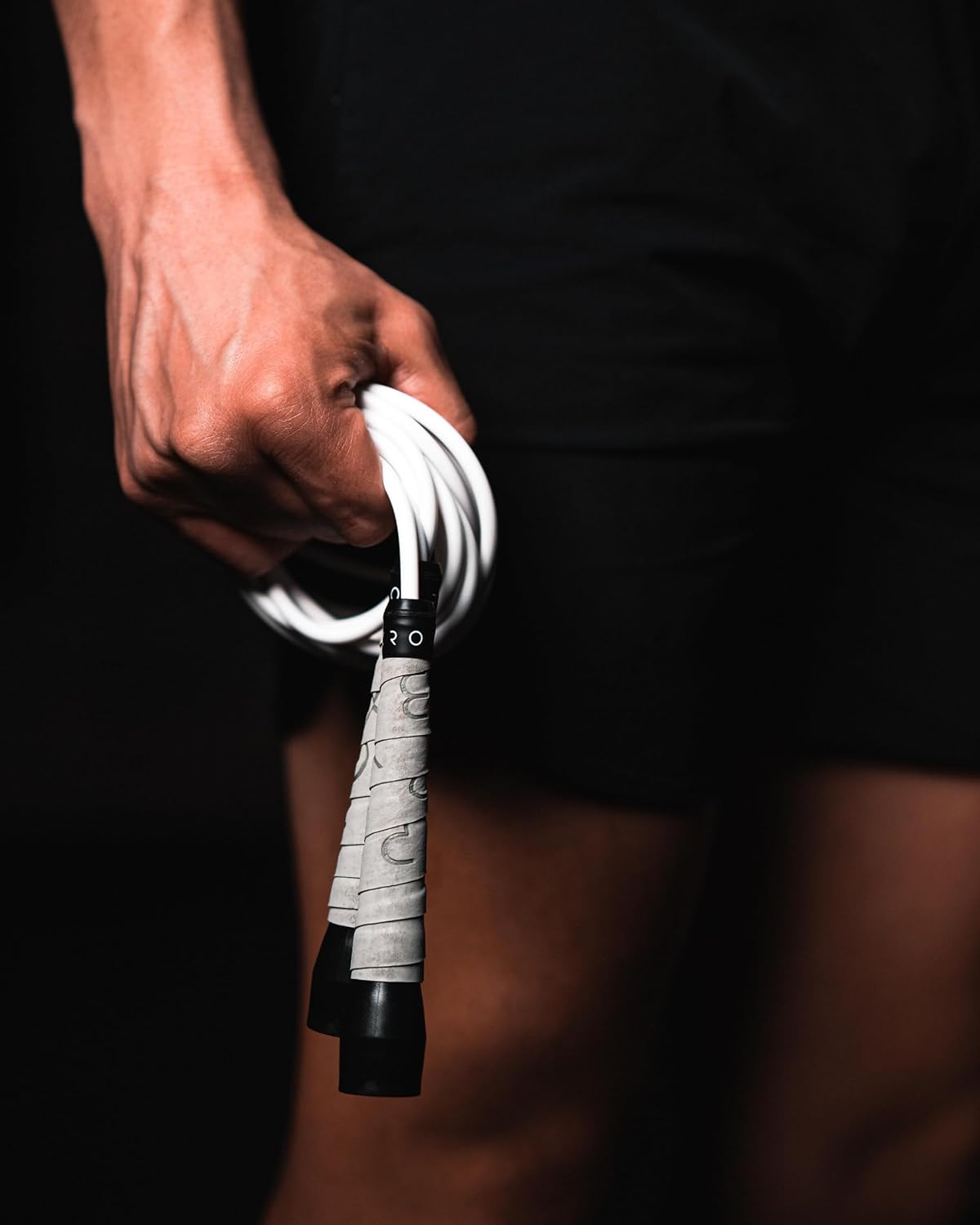 A Jump Rope Made For Boxing, Tangle-Free, 15% Heavier Than A Normal PVC Rope, Boxer Jump Rope, Adjustable, Includes Grip Tapes For More Grip, Skipping Rope for Boxers, Premium Quality - Image 6