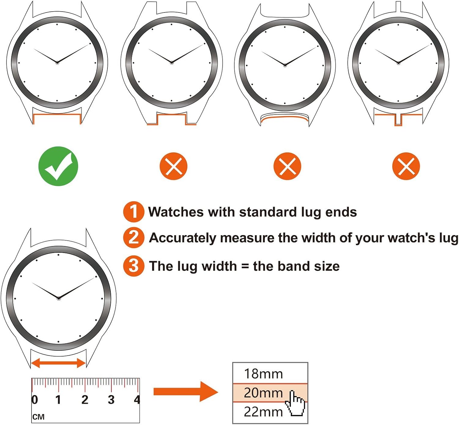ANNEFIT Quick Release Watch Bands, Military Nylon Watch Strap for Men, Multiple Colors & Width (18mm, 19mm, 20mm, 22mm, 24mm) - Image 6