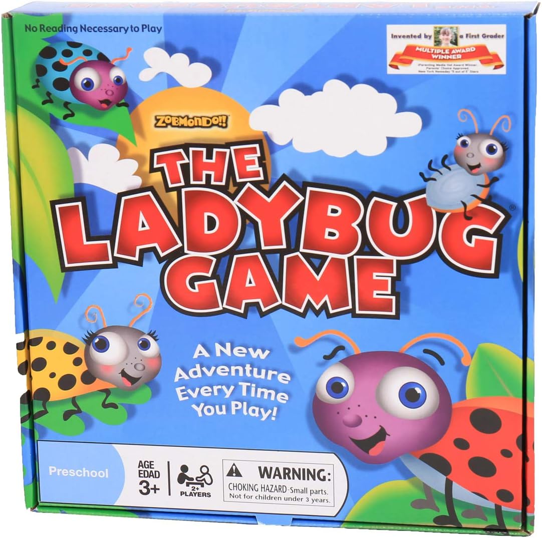 The Ladybug Game! Award Winning Kids Board Game. A Super Fun, Educational Game Your Kids and Will Love! Easy to Play, Perfect for - Birthday Gifts, Travel, Home, Parties, at Grandparents Home! - Image 2