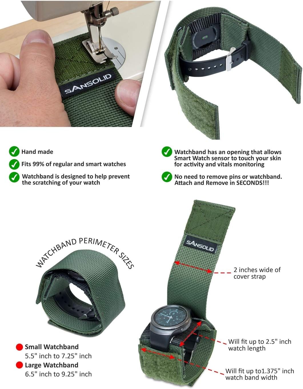 Tactical Military Watchband Cover To Keep And Protect Your Watch - Image 8