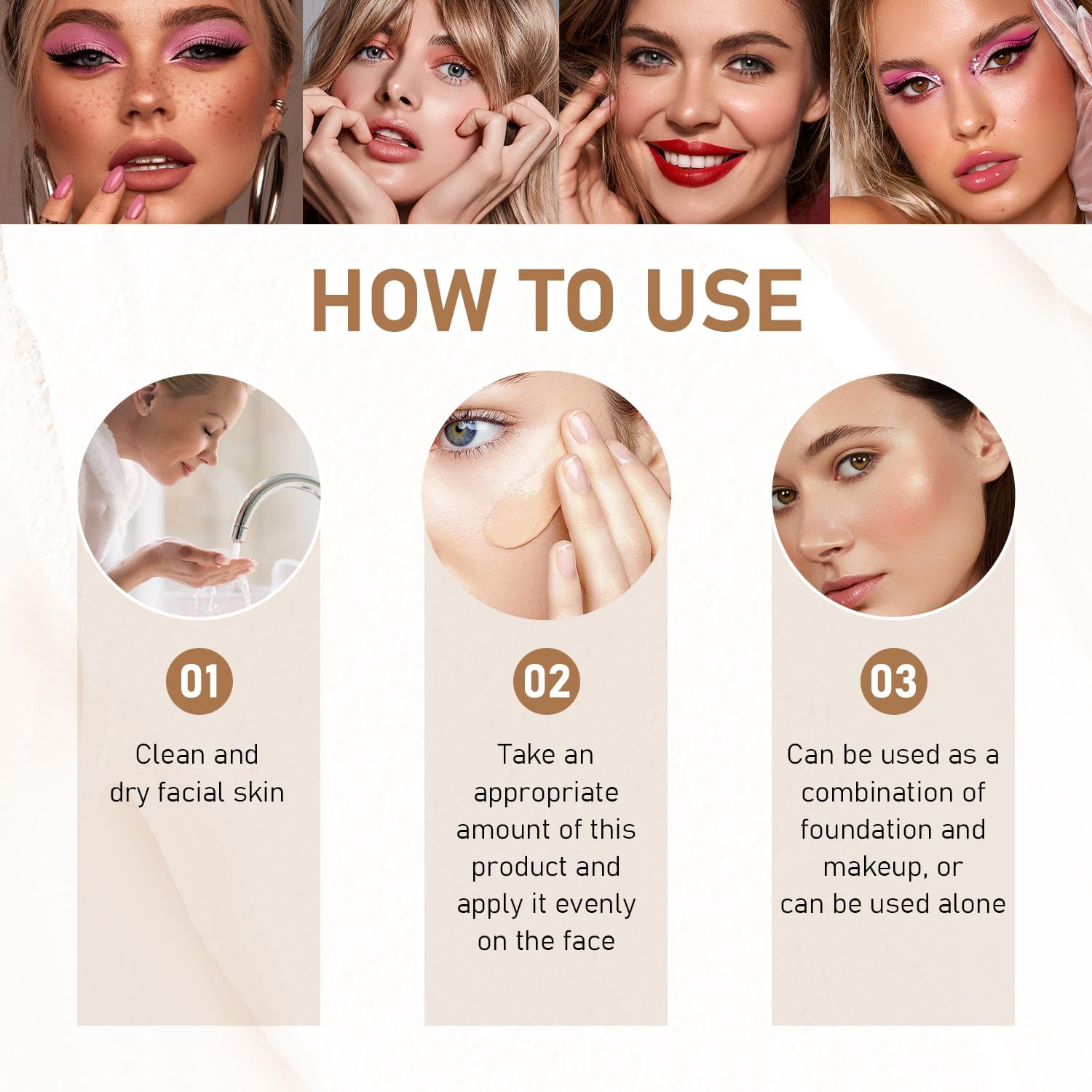 BB Tinted Moisturizer SPF 30, BB Tinted Care Primer, BB Tinted Care Primer, Full Coverage Light-Medium Skin Color Hydrating & Smoothing Natural color - Image 5