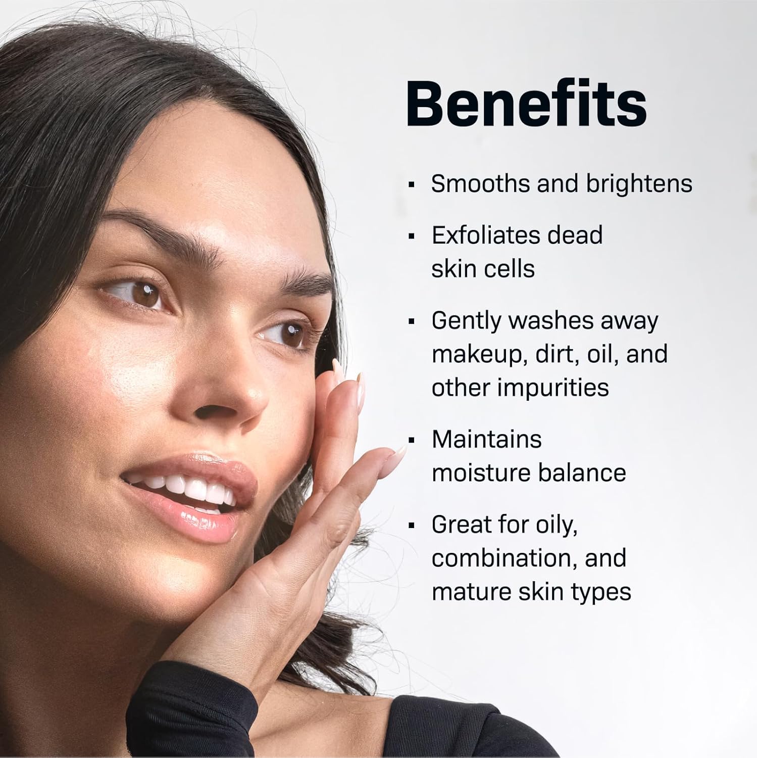 Revision Skincare Brightening Facial Wash, Exfoliating Face Cleanser with Vitamin C and Vitamin E - Image 4