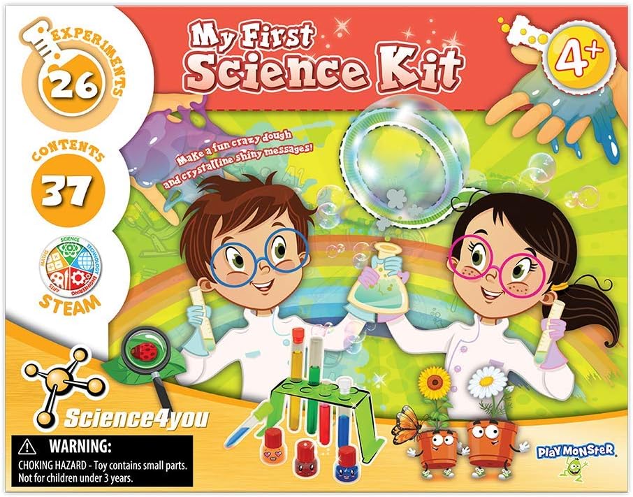 Science4you - My First Science Kit - 26 Experiments to Introduce Children to Science - Fun, Education Activity for Kids Ages 4+ - Image 2