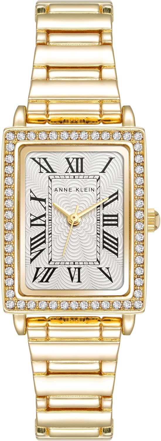 Anne Klein Women's Premium Crystal Accented Bracelet Watch, AK/5098 - Image 2