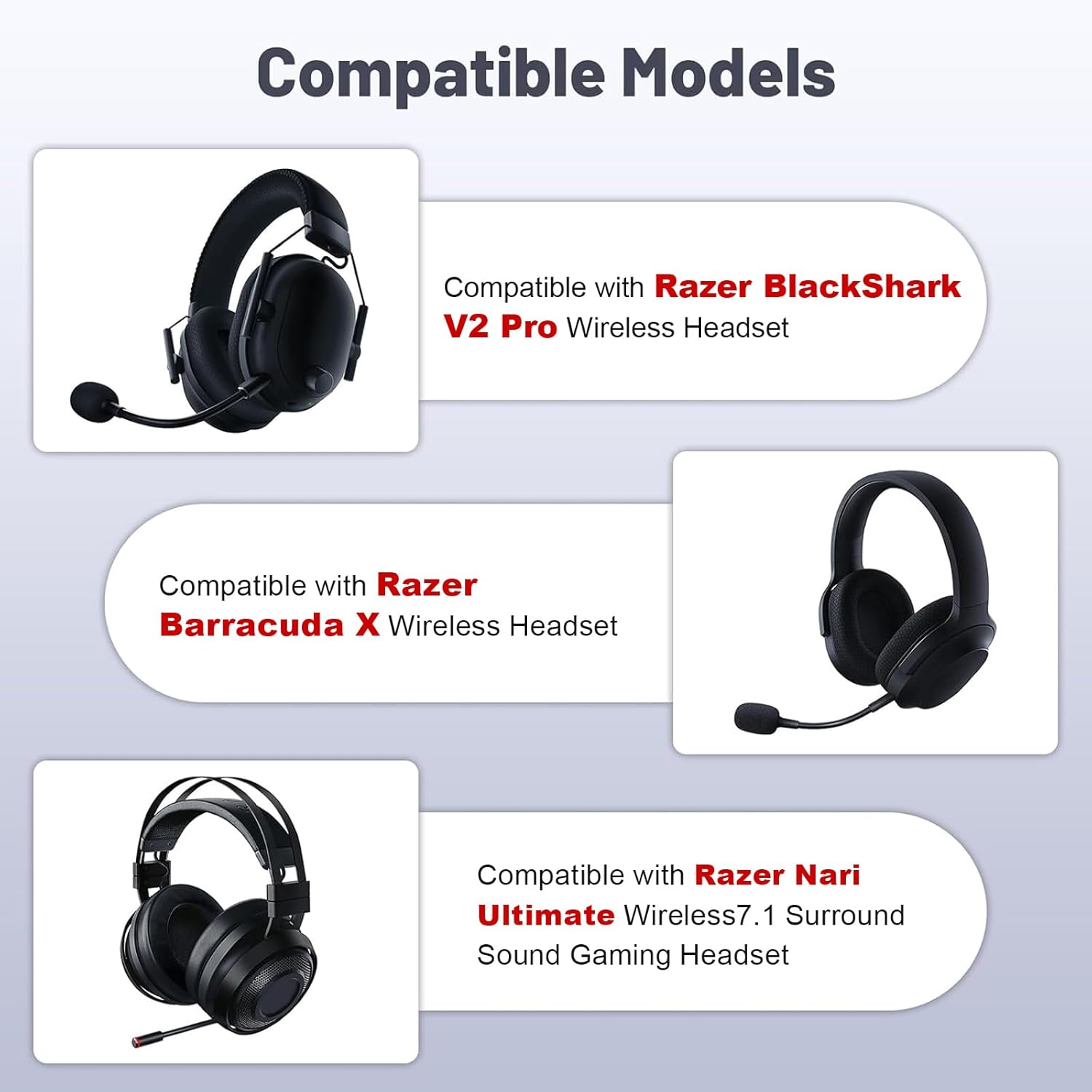 Toxaoii Replacement Audio Aux Cable for Razer BlackShark V2 X/Pro, Razer Nari Wireless, Razer Nari Ultimate Wireless Gaming Headset 3.5mm Aux Cord, Gold Plated Right Angle Connector (5FT, Black) - Image 3