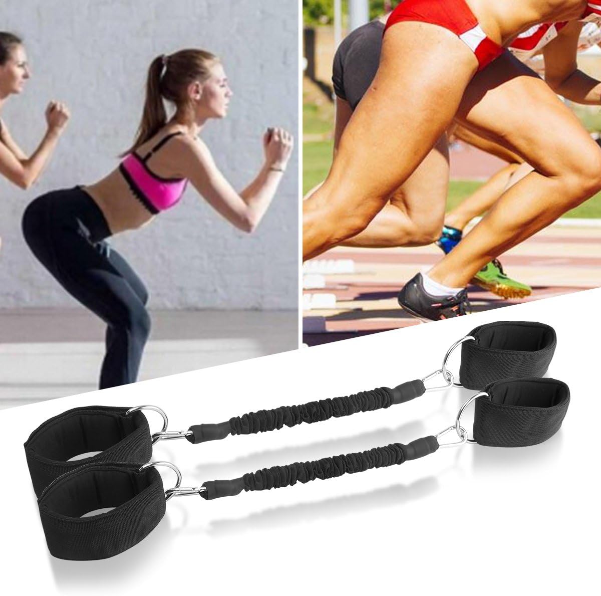 Strength Legs Resistance Bands with Ankle Straps Speed Agility Training for Running Taekwondo Skating Fitness Exercise - Image 5