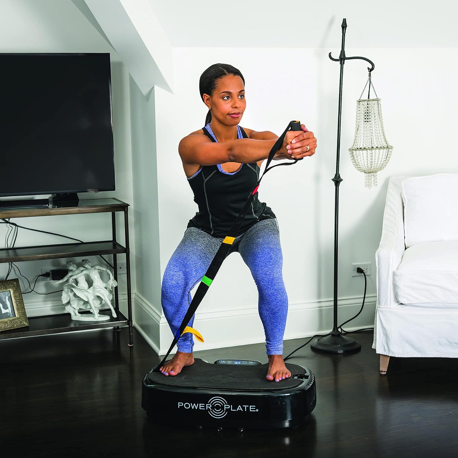 Power Plate Personal Vibrating Exercise Tool, Increase Core Strength, Improve Balance and Stability - Image 9