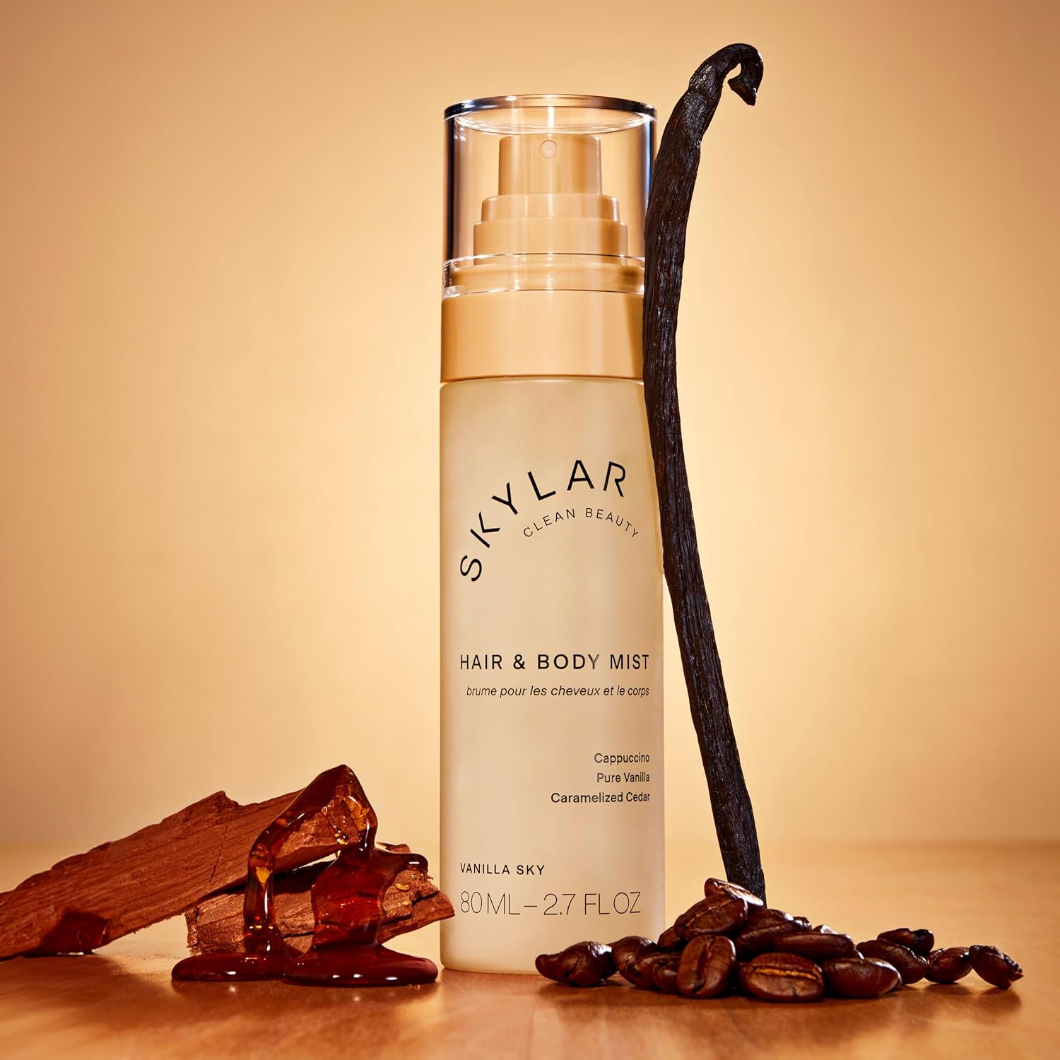 Skylar Vanilla Sky Hair & Body Mist | Hypoallergenic & Clean Fragrance | Vegan, Cruelty Free, and Safe For Sensitive Skin | 80 ML, 2.7 Fl Oz - Image 6