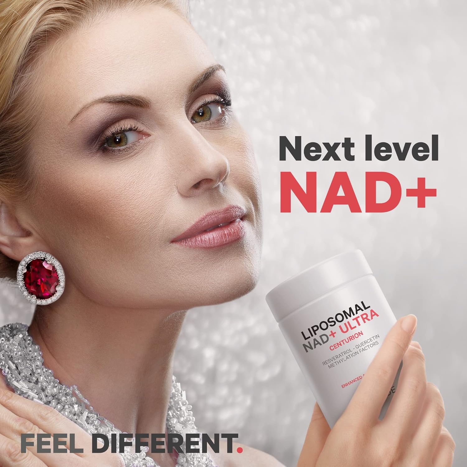 Codeage Liposomal NAD+ with Resveratrol & Vitamin B - NAD Plus Ultra for Energy & Healthy Aging Support - NAD Vitamin Supplement with Quercetin, Betaine, Riboflavin - Bioavailable - 90 Capsules - Image 9
