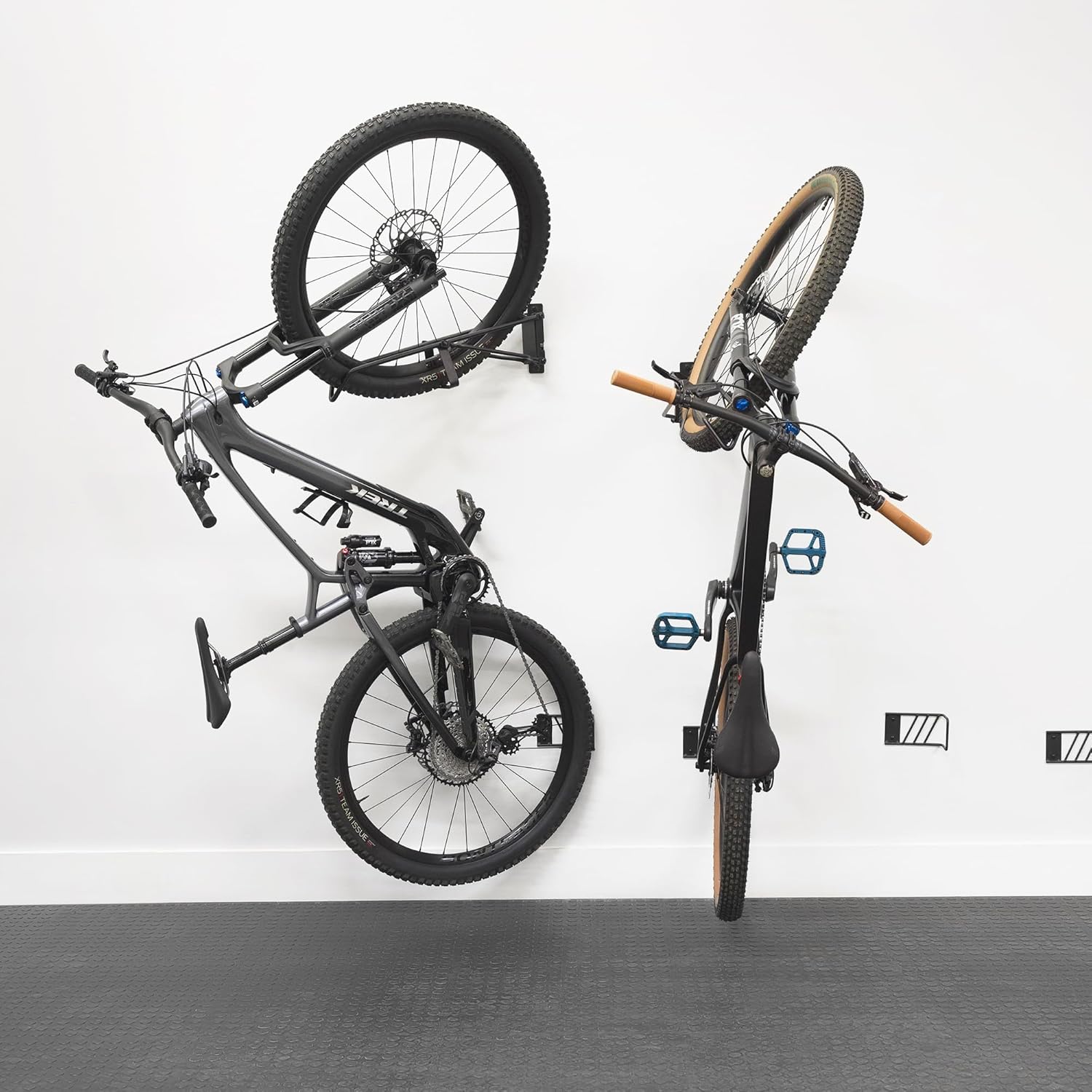 StoreYourBoard SwivelStow Mountain Bike Storage 2-Pack, No Lift Swivel Bike Wall Mount, Heavy Duty Garage Bike Rack, MTB and e-Bike - Image 2