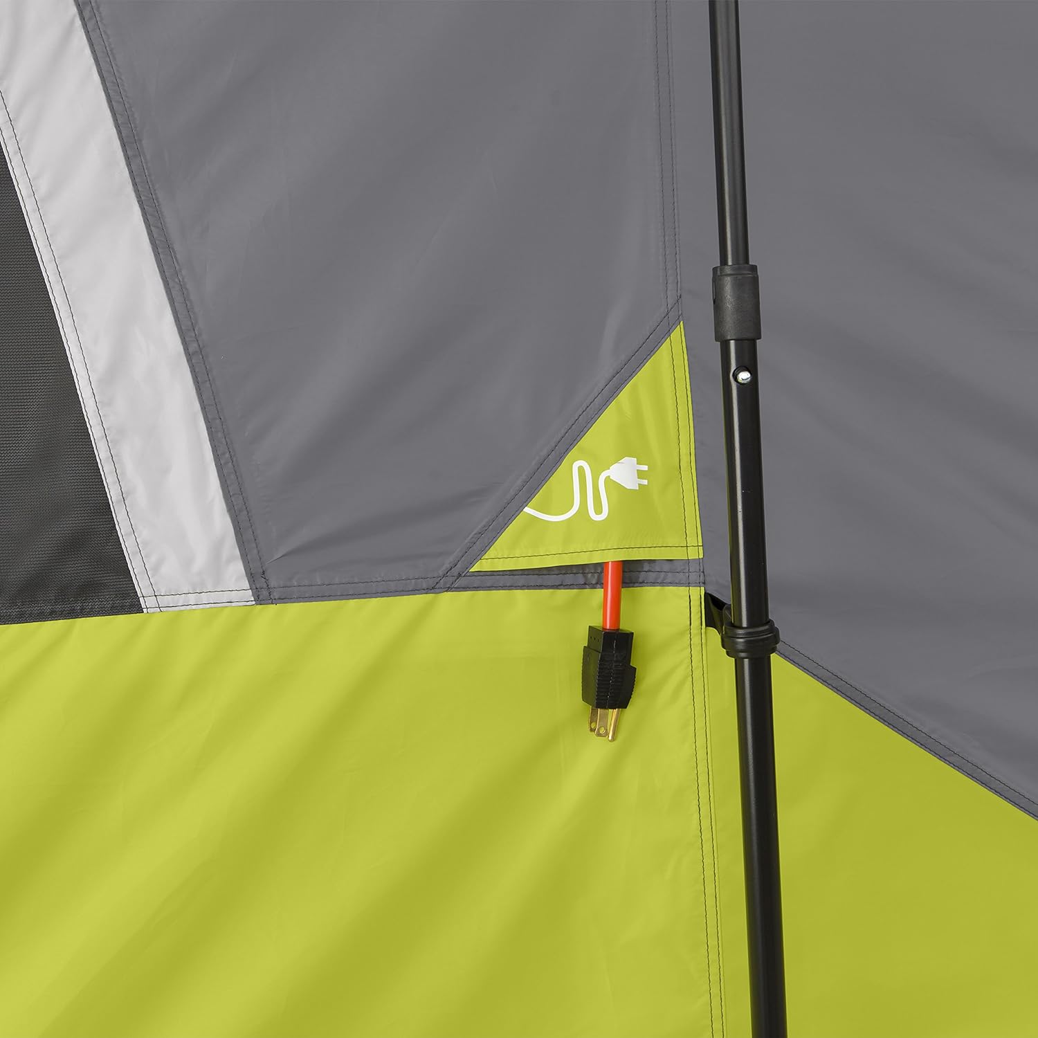 Core 9 Person Instant Cabin Tent - 14' x 9', Green (40008) - Image 9
