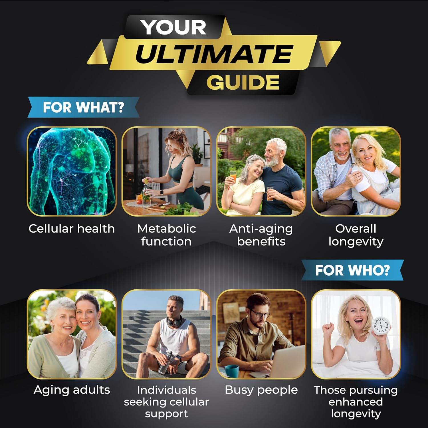 NAD+ Boosting Trans-Resveratrol Turmeric Quercetin Rosemary Bilberry Sage Green Tea Oregano Nettle Milk Thistle Black Pepper -150 Capsules- Made in USA - Image 6