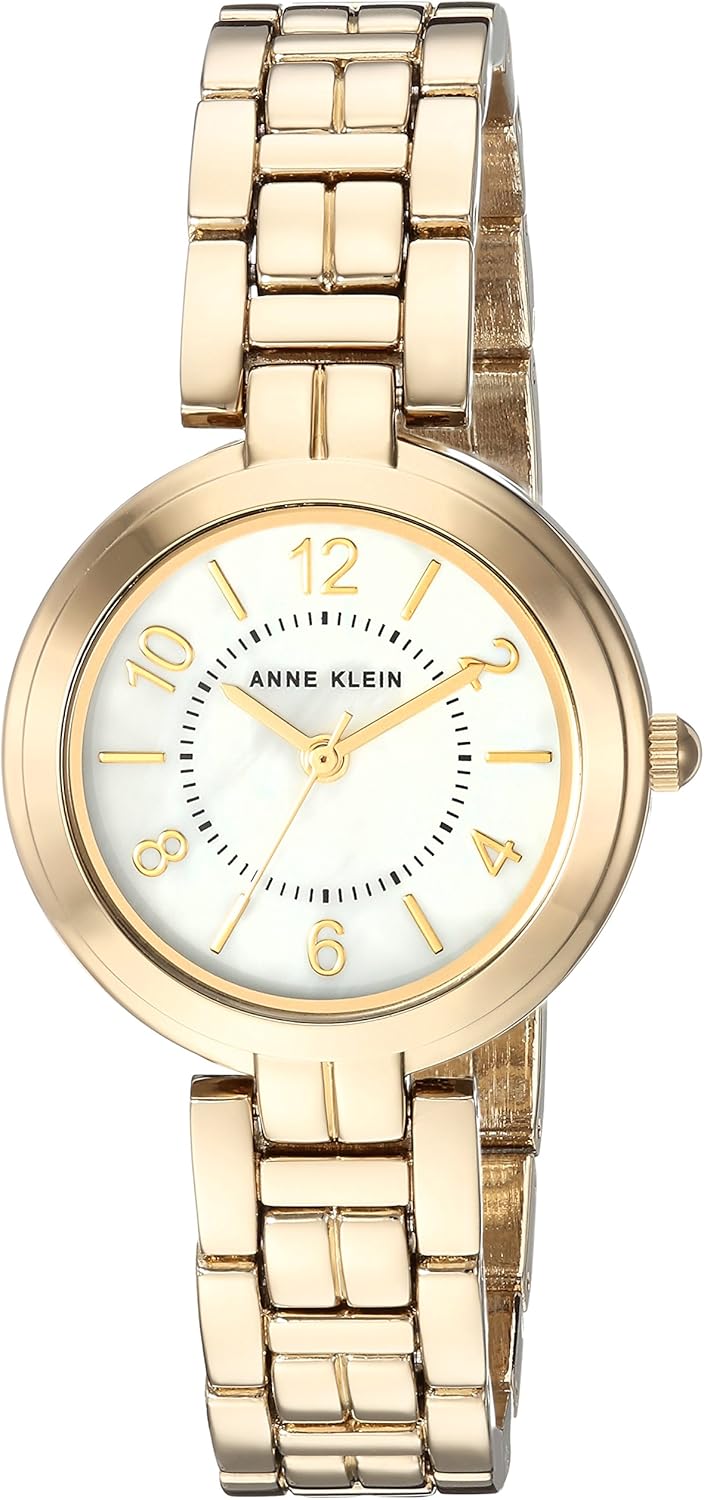 Anne Klein Women's Gold-Tone Bracelet Watch (AK/3070MPGB) - Image 2