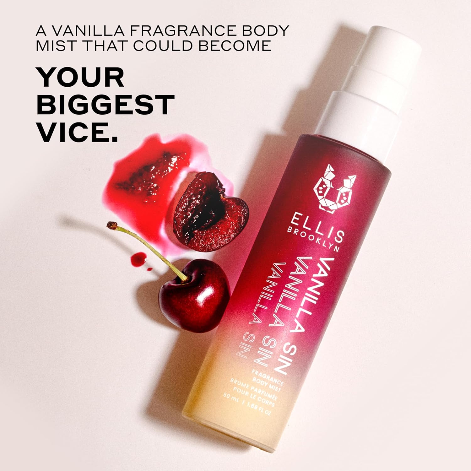 Ellis Brooklyn VANILLA SIN Hair And Body Mist - Gourmand Perfume with Black Cherry, Fresh Freesia, & Bourbon Vanilla, Vegan Perfume Made In The USA - Image 6