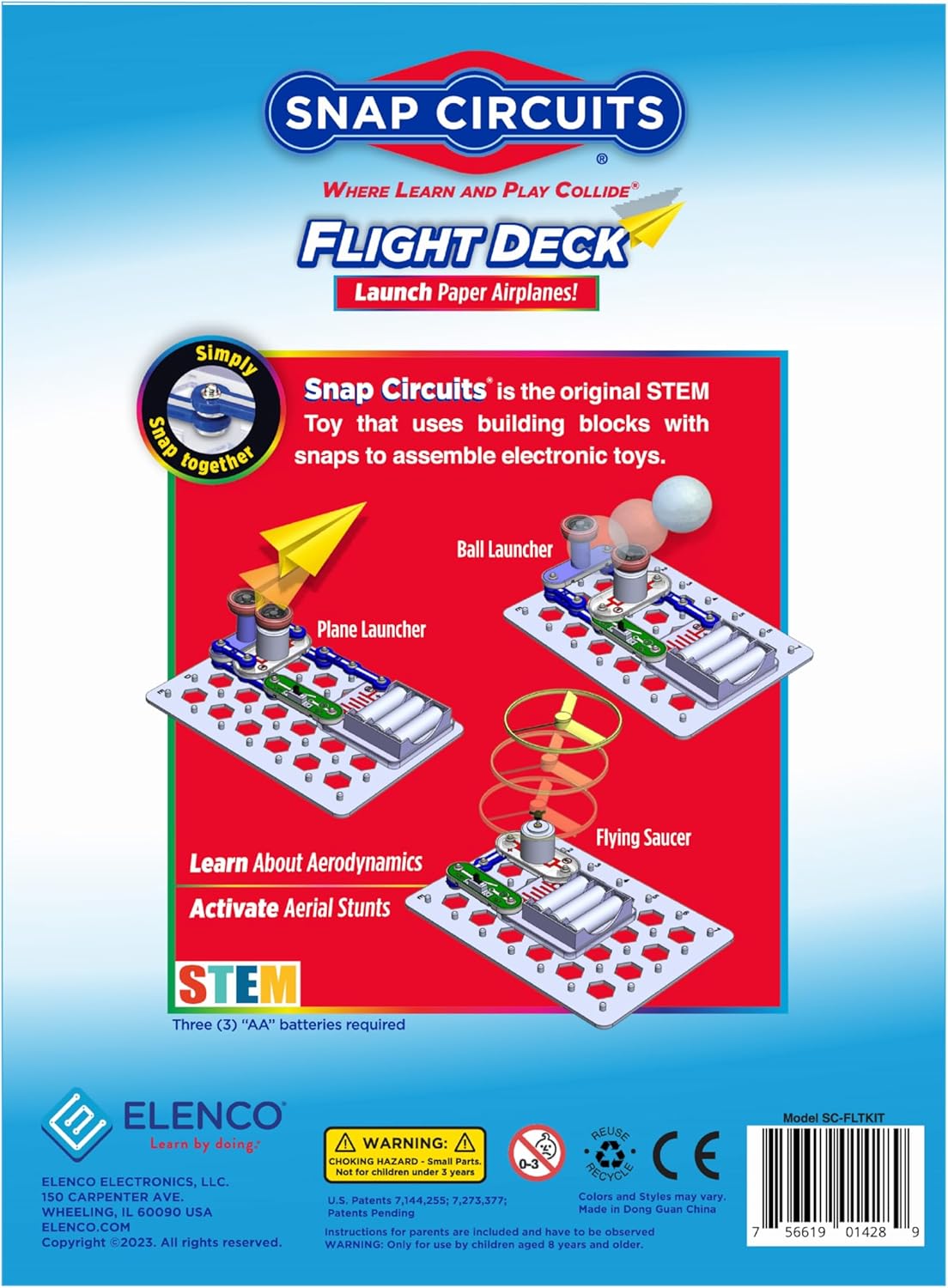 Snap Circuits Flight Deck Science/STEM Toy kit | Ages 8+ | Construction Gift for Boys and Girls - Image 3