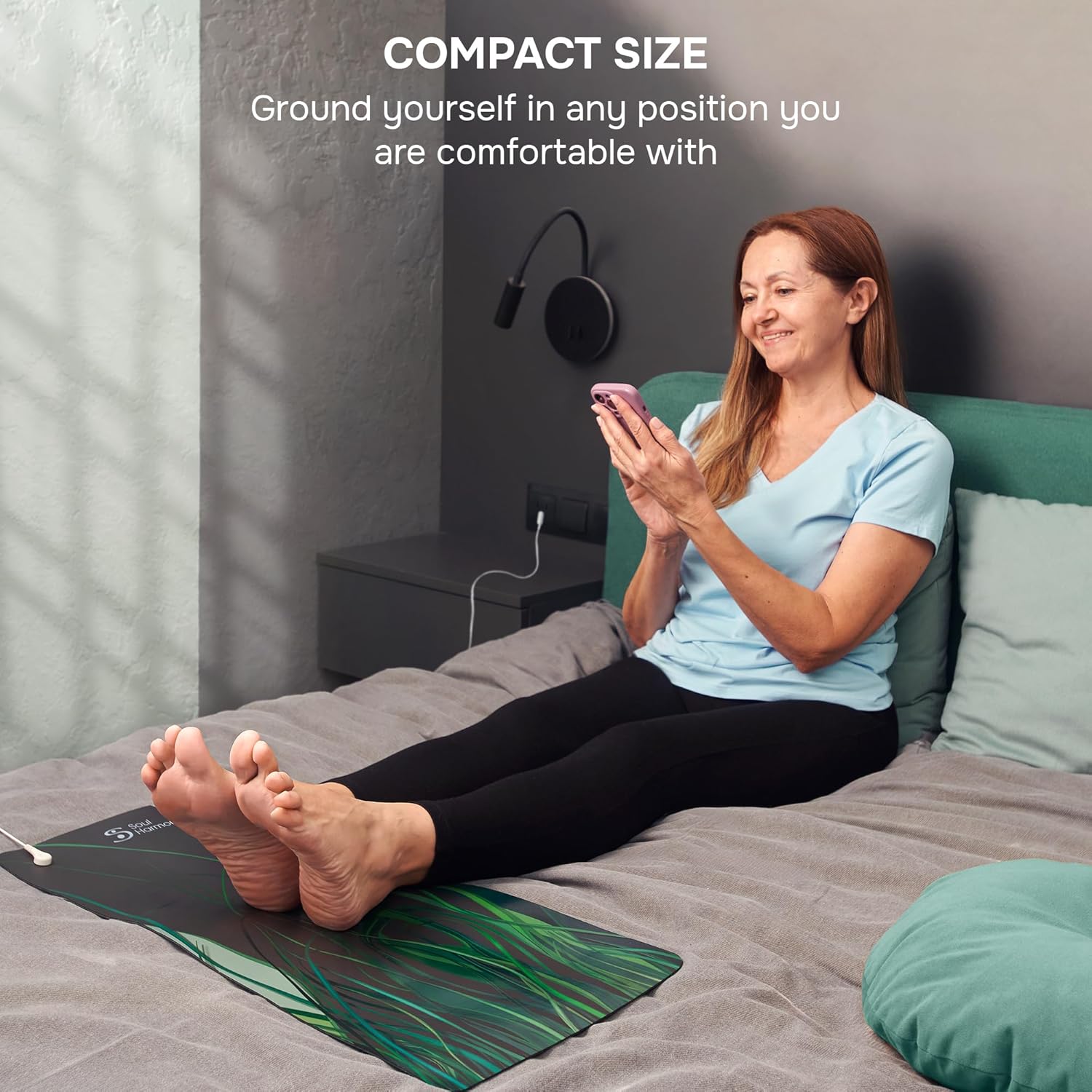 Grounding Mat 11.8"x23.6" - Colored Grounding Mat Earthing - Grounding Pad for Feet - Grounding Mouse Pad - Earthing Mat - Image 7