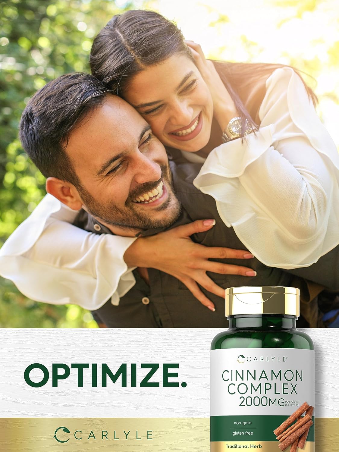 Carlyle Ceylon Cinnamon Complex with Gymnema and Mulberry | 150 Capsules | Non-GMO, Gluten Free Supplement - Image 8