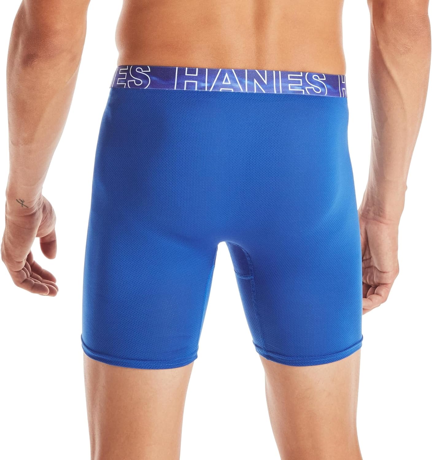 Hanes Men's X-Temp 4-Way Performance Stretch Mesh 3-Pack Boxer Brief - Image 5