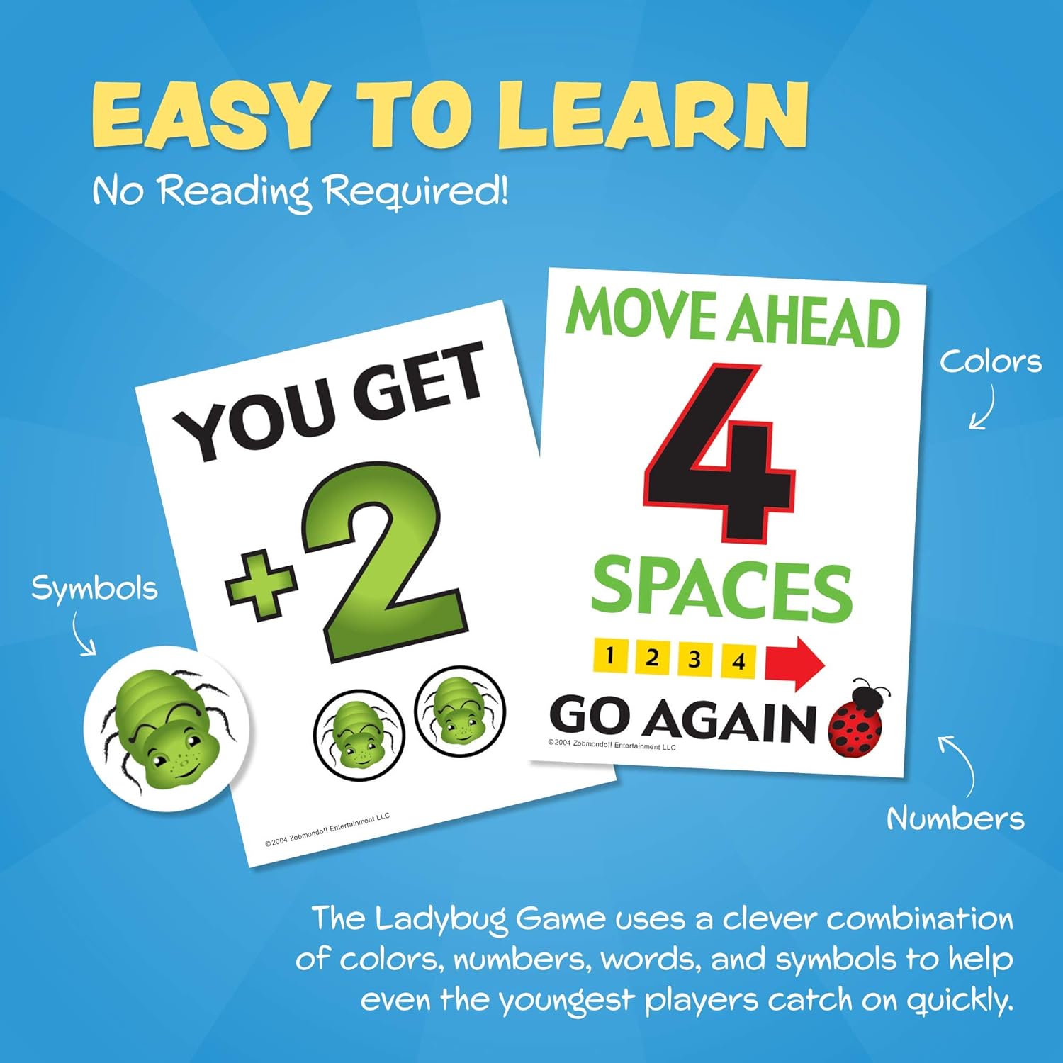 The Ladybug Game! Award Winning Kids Board Game. A Super Fun, Educational Game Your Kids and Will Love! Easy to Play, Perfect for - Birthday Gifts, Travel, Home, Parties, at Grandparents Home! - Image 6