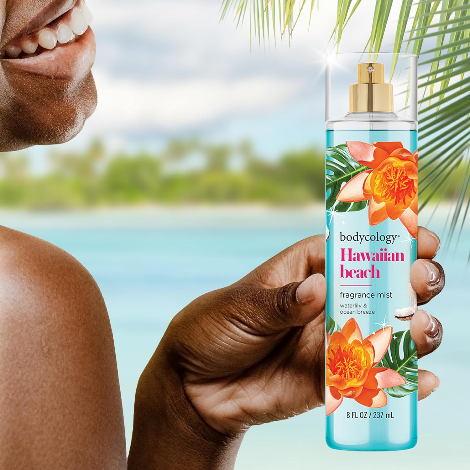 Bodycology Long-Lasting Fragrance Body Mist, Hawaiian Beach, 8 fl oz - Image 6