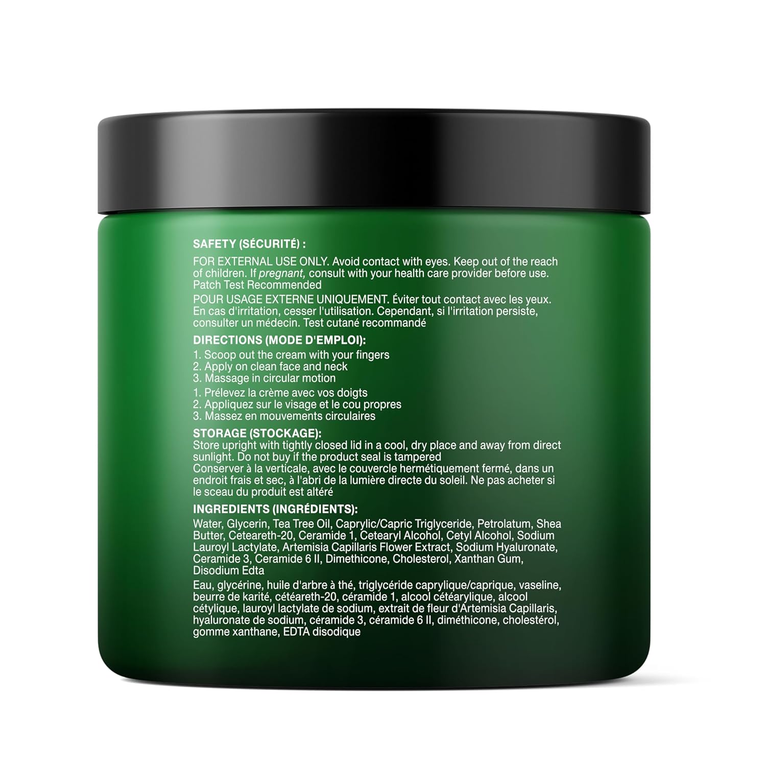 Majestic Pure Tea Tree Oil Face Cream | Cream for Dry & Itchy Skin, Acne, Scar, Day & Night Moisturizer Face Cream for Women & Men | 8 Oz - Image 3