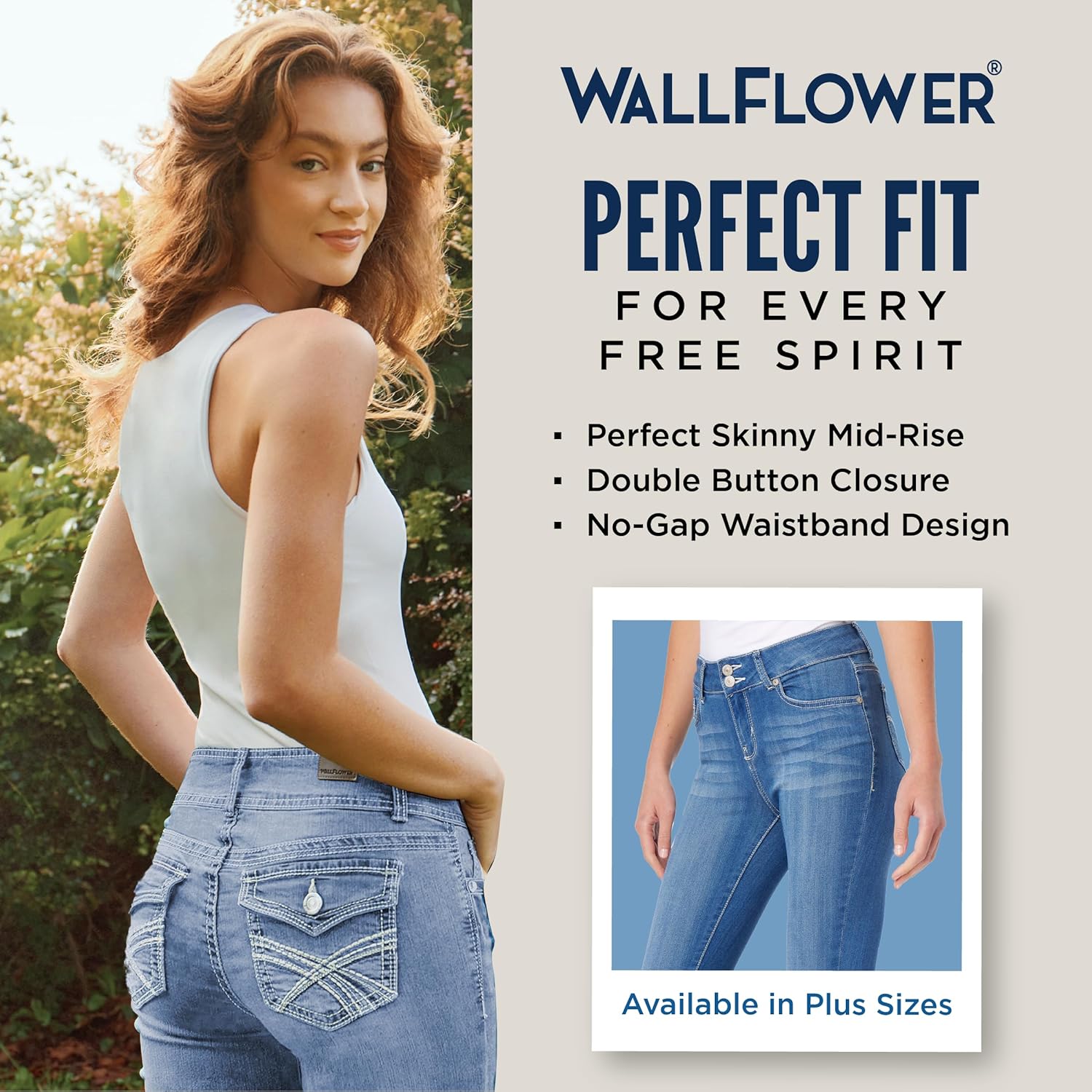 WallFlower Women's Ultra Skinny Mid-Rise Insta Soft Denim Juniors Jeans (Also Available in Plus Sizes) - Image 6