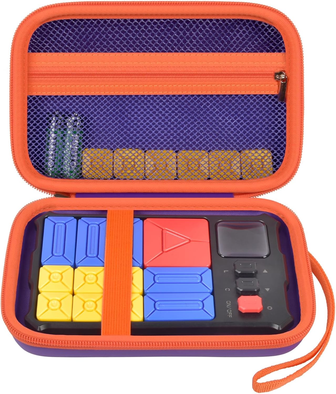 GWCASE Brain Games Case Compatible with GiiKER Super Slide Puzzle Game, Storage Carrying Organizer for GiiKER Super Blocks Pattern Matching Travel -Purple (Box Only) - Image 2