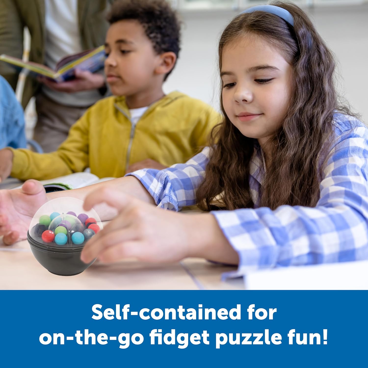 Learning Resources Scramboozle Puzzle Ball - 3D Brain Teasers and Puzzle Games for Kids and Adults, Puzzle Sort Ball Game, Easter Basket Stuffers For Teens, Ages 6+ - Image 4