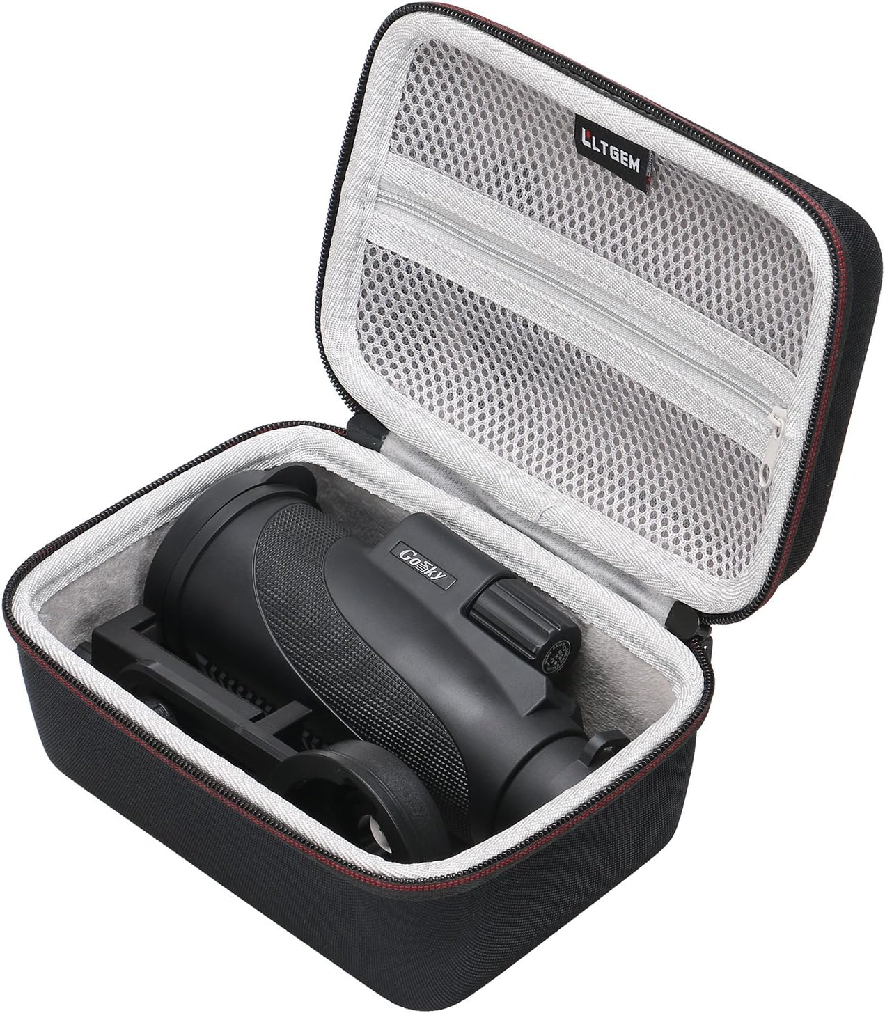 LTGEM Monocular Case Hard Carrying Case Compatible for Gosky 12X55 or Titan 12X50 or Pankoo 40X60 High Power Prism Monocular Telescope - Image 2