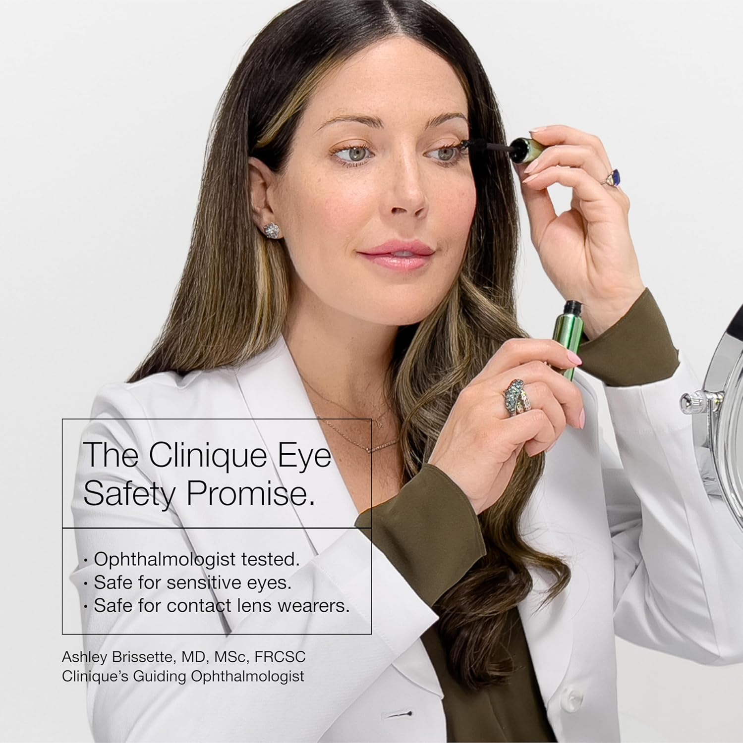Clinique High Impact Waterproof Mascara | Lengthening, Volumizing, Smudge-Proof + Safe For Sensitive Eyes - Image 8