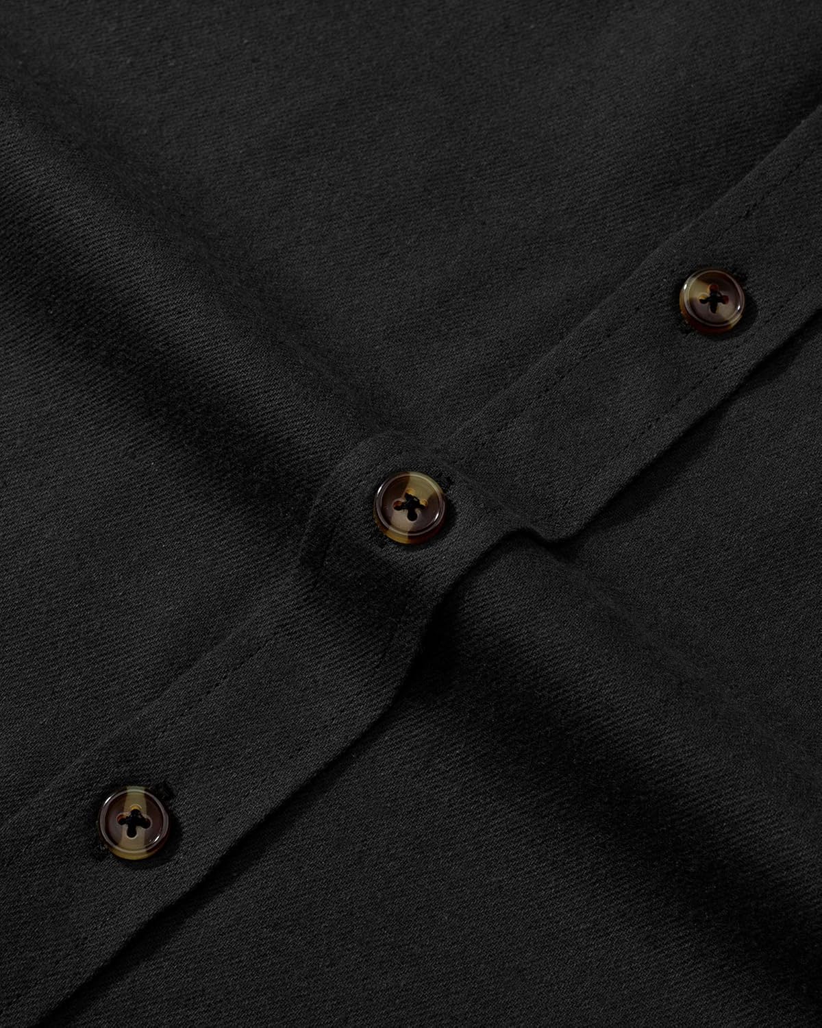 Alimens & Gentle Men's Flannel Shirt Button Down Regular Fit Long Sleeve Casual Shirts - Image 4