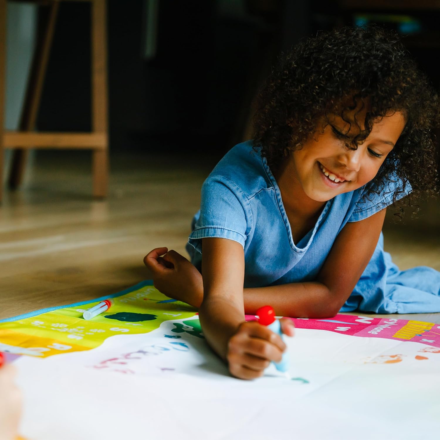 Chuckle & Roar - Doodle Mat - Water Color Fun - Mess Free Arts and Crafts - Great for Toddlers - Image 7