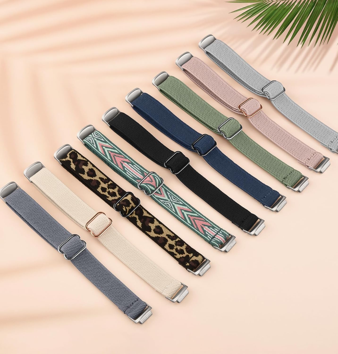3-Pack Elastic Bands for Fitbit Inspire 3 / Inspire 2 / Inspire/Inspire HR Bands Women Men, Soft Loop Stretchy Straps Replacement Wristband for Fitbit Inspire Fitness Tracker - Image 7