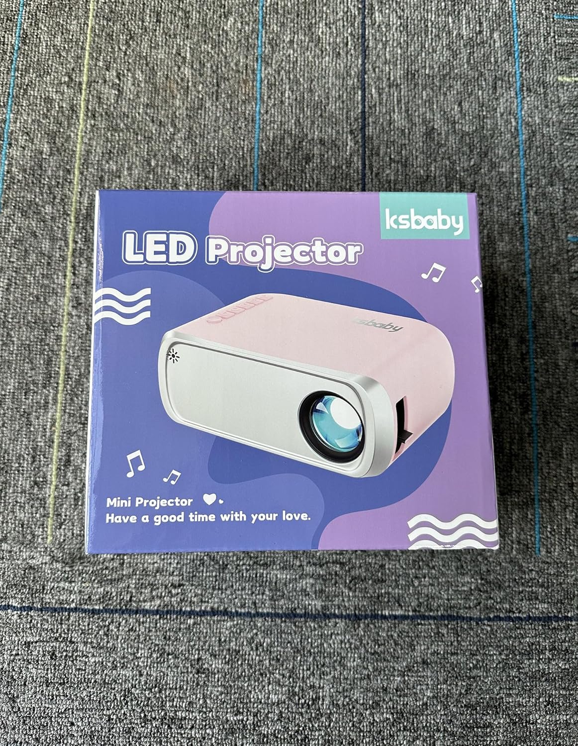 Mini Projector for Outdoor Portable Projectors, SmartPhone Screen Can be Mirrored to The Projector Through a Data Cable, Movies-Projector Compatible with HDMI, USB, Type-C, Laptop, TV Stick - Image 10