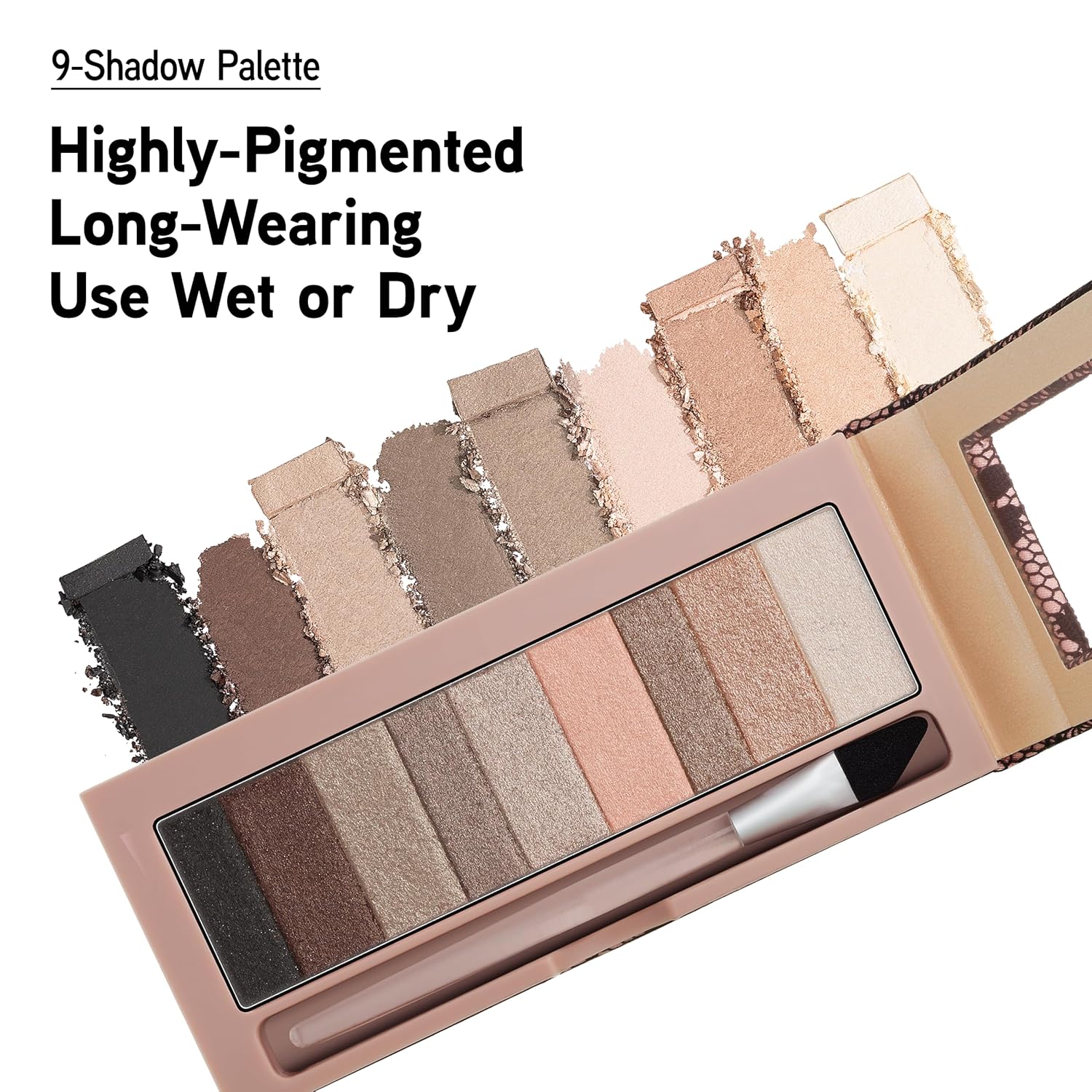 Physicians Formula Shimmer Strips Custom Eye Enhancing Kit with Eyeshadow, Eyeliner & Mascara, Nude - Image 4