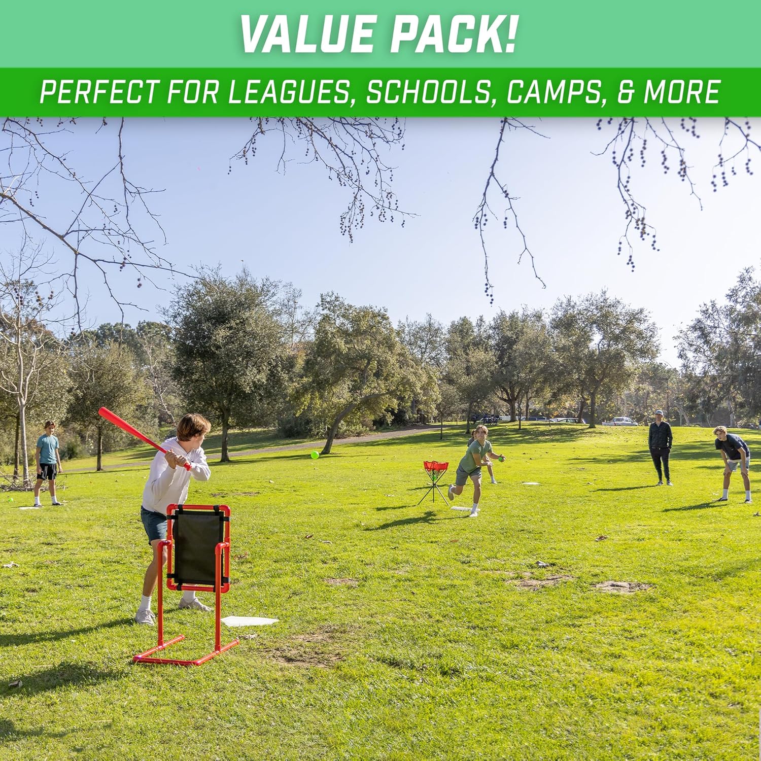GoSports Baseball & Softball 5 Piece Base Set - Rubber Field Bases for Kids & Adults - Image 7