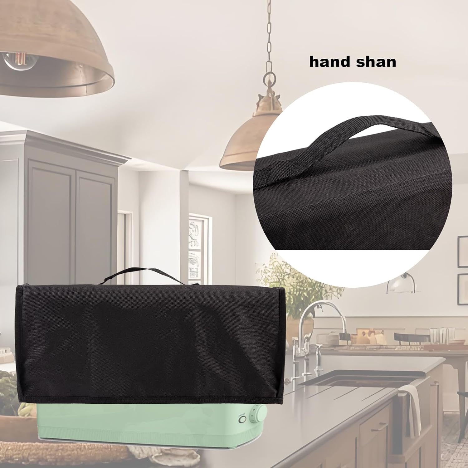 Heavy Duty Toaster Cover 2 Slice Compatible with Bella Toaster Slim,Waterproof Dustproof Protective Cover Case for Bella 2 Slice Slim Toaster Kitchen Appliance.Women/Mother's Day Gift - Image 5