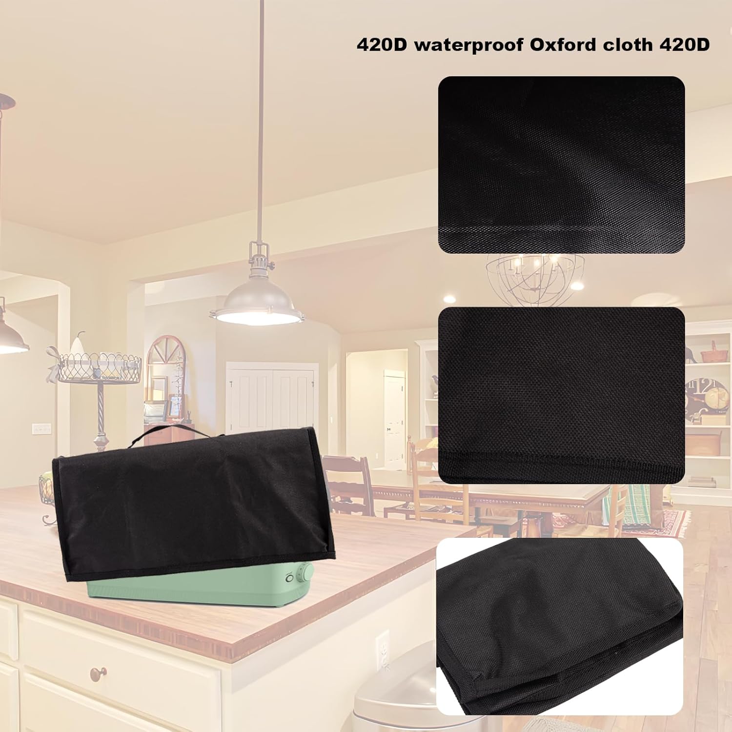 Heavy Duty Toaster Cover 2 Slice Compatible with Bella Toaster Slim,Waterproof Dustproof Protective Cover Case for Bella 2 Slice Slim Toaster Kitchen Appliance.Women/Mother's Day Gift - Image 7