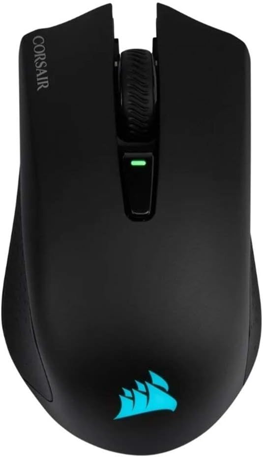 CORSAIR HARPOON WIRELESS RGB Gaming Mouse - 10,000 DPI - 6 Programmable Buttons - Lightweight - Bluetooth - USB - Black - Image 6