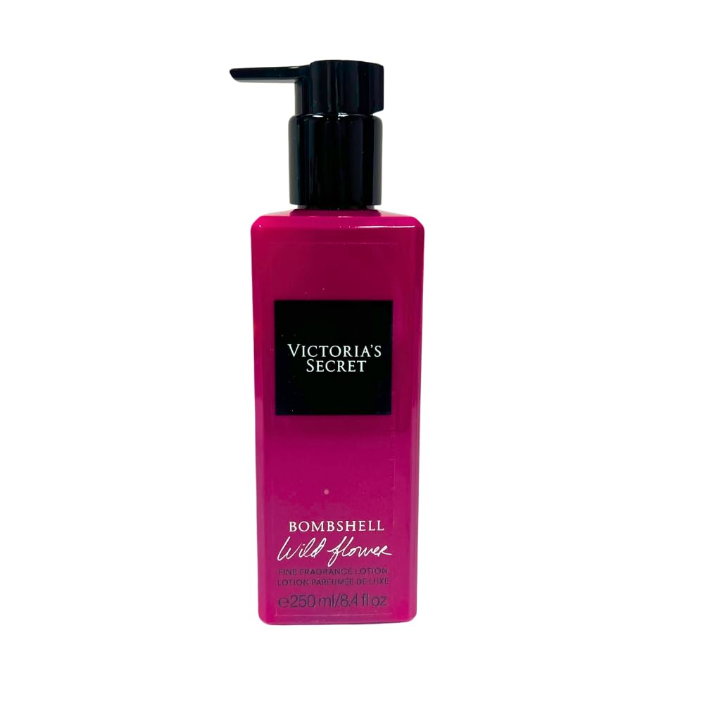 Victoria's Secret BOMBSHELL WILD FLOWER Fine Fragrance Lotion 8.4 fl oz - Image 2