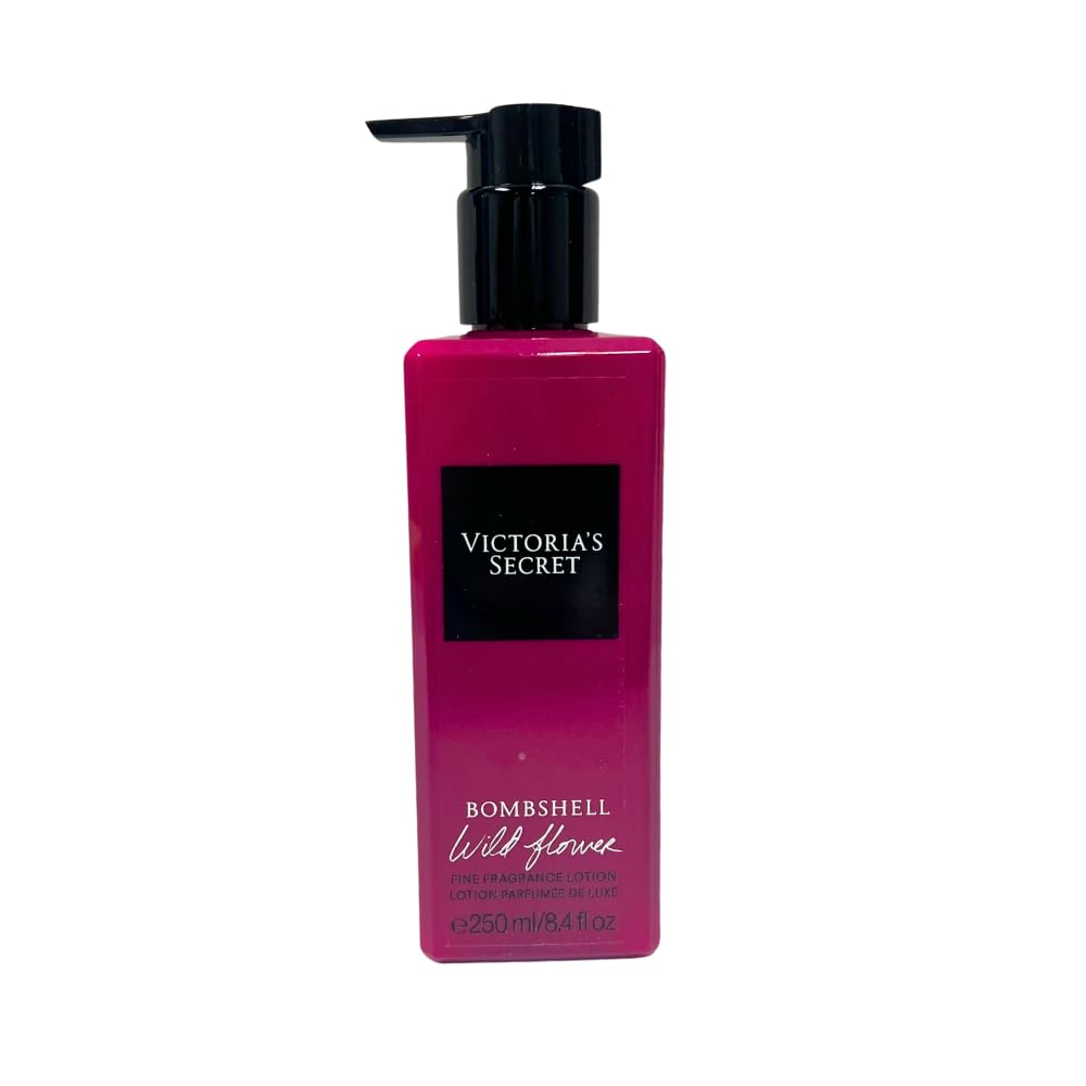 Victoria's Secret BOMBSHELL WILD FLOWER Fine Fragrance Lotion 8.4 fl oz - Image 3