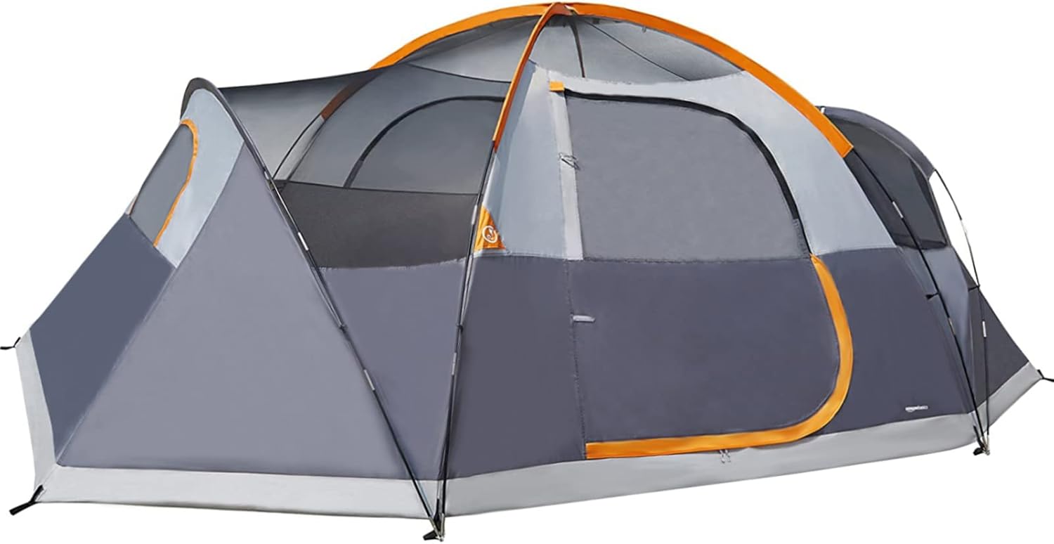 Amazon Basics Camping Tent, 3-Season Dome Design with Rainfly - Image 4