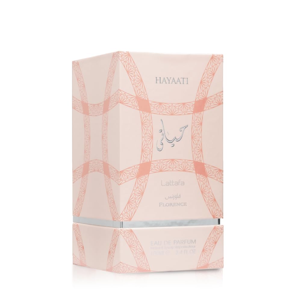 Lattafa Hayaati Florence for Women Eau de Parfum Spray, 3.4 Ounce - Image 4