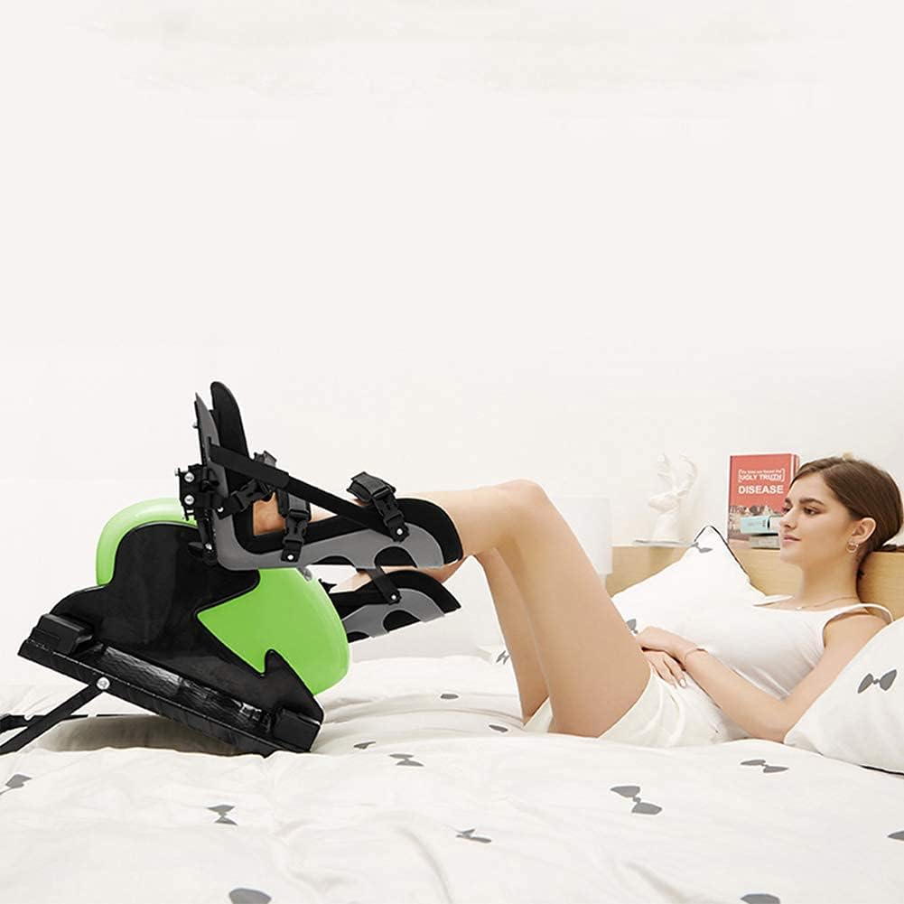 Bedridden Rehabilitation Pedal Exerciser Portable Mini Exercise Bike Hand Foot Pedal Trainer Elderly Bicycle Exerciser Suitable for Home Bed Wheelchair Fitness (C) (D) (C) - Image 3