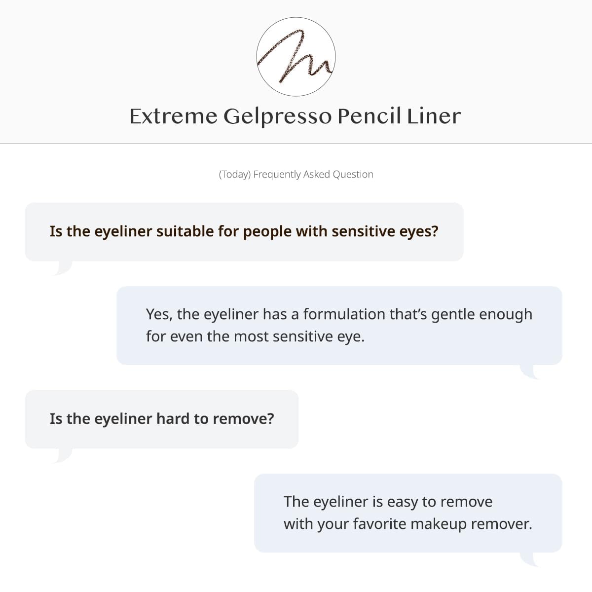 CLIO Extreme Gelpresso Pencil Eyeliner | Smudge-Proof, Waterproof, Long-Lasting, Long-Wear, 6 Cool and Warm Tone Shades, Ultra-Smooth, Creamy Formula (001 Black Brown (NEW)) - Image 8