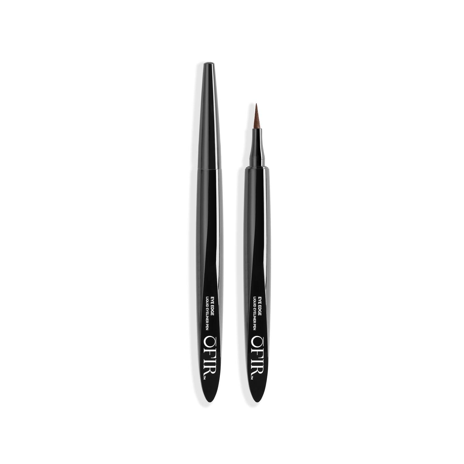 OFIR Eye Edge Liquid Eyeliner Pen | Water and Smudge Proof | Long Lasting Matte Finish, Soft Tip with Bold Pigment | Cruelty Free Formula | Brown Eyeliner for Women | Carob - Rich Brown | 0.04 Fl Oz - Image 2