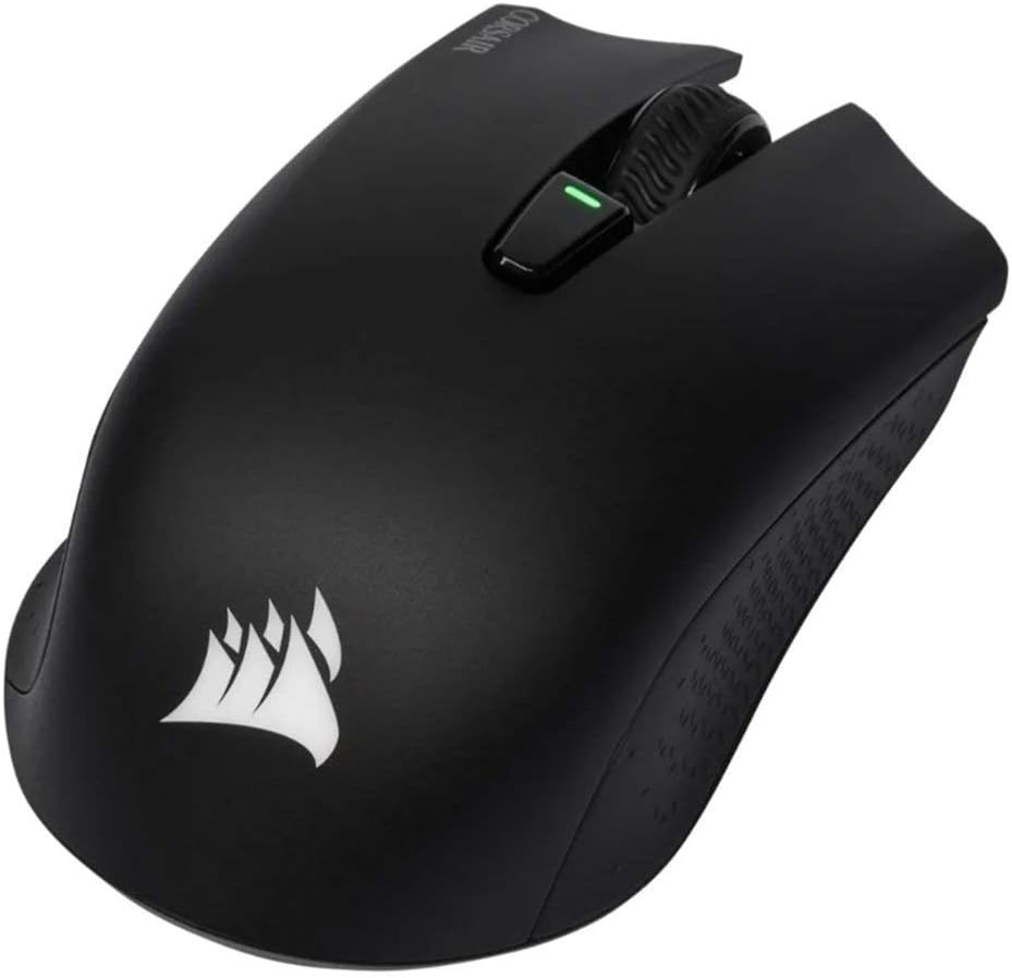 CORSAIR HARPOON WIRELESS RGB Gaming Mouse - 10,000 DPI - 6 Programmable Buttons - Lightweight - Bluetooth - USB - Black - Image 3