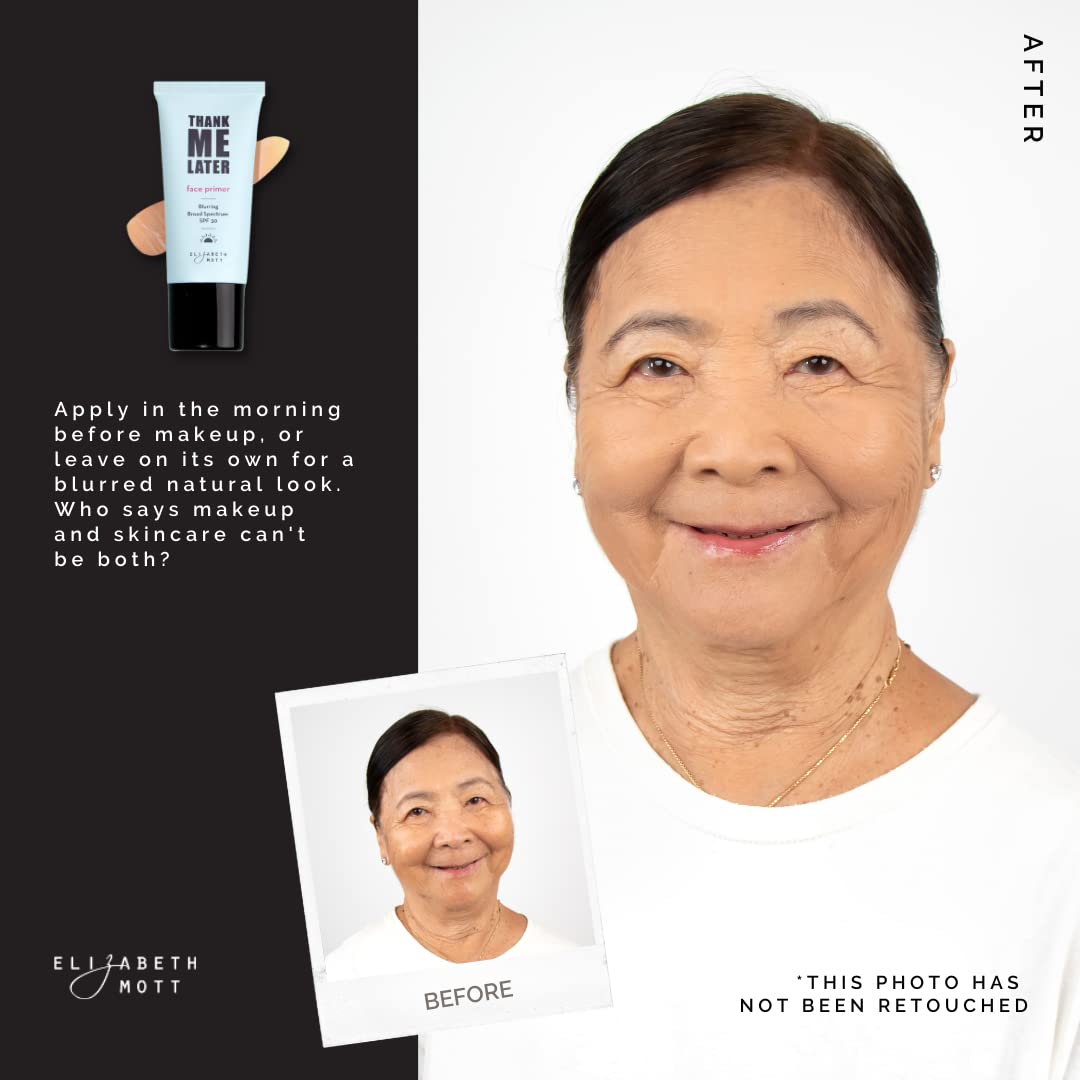 Elizabeth Mott | Thank Me Later Mattifying Face Primer and Blurring Face Primer with SPF30 Set | Cruelty-Free and Paraben-Free - Image 7
