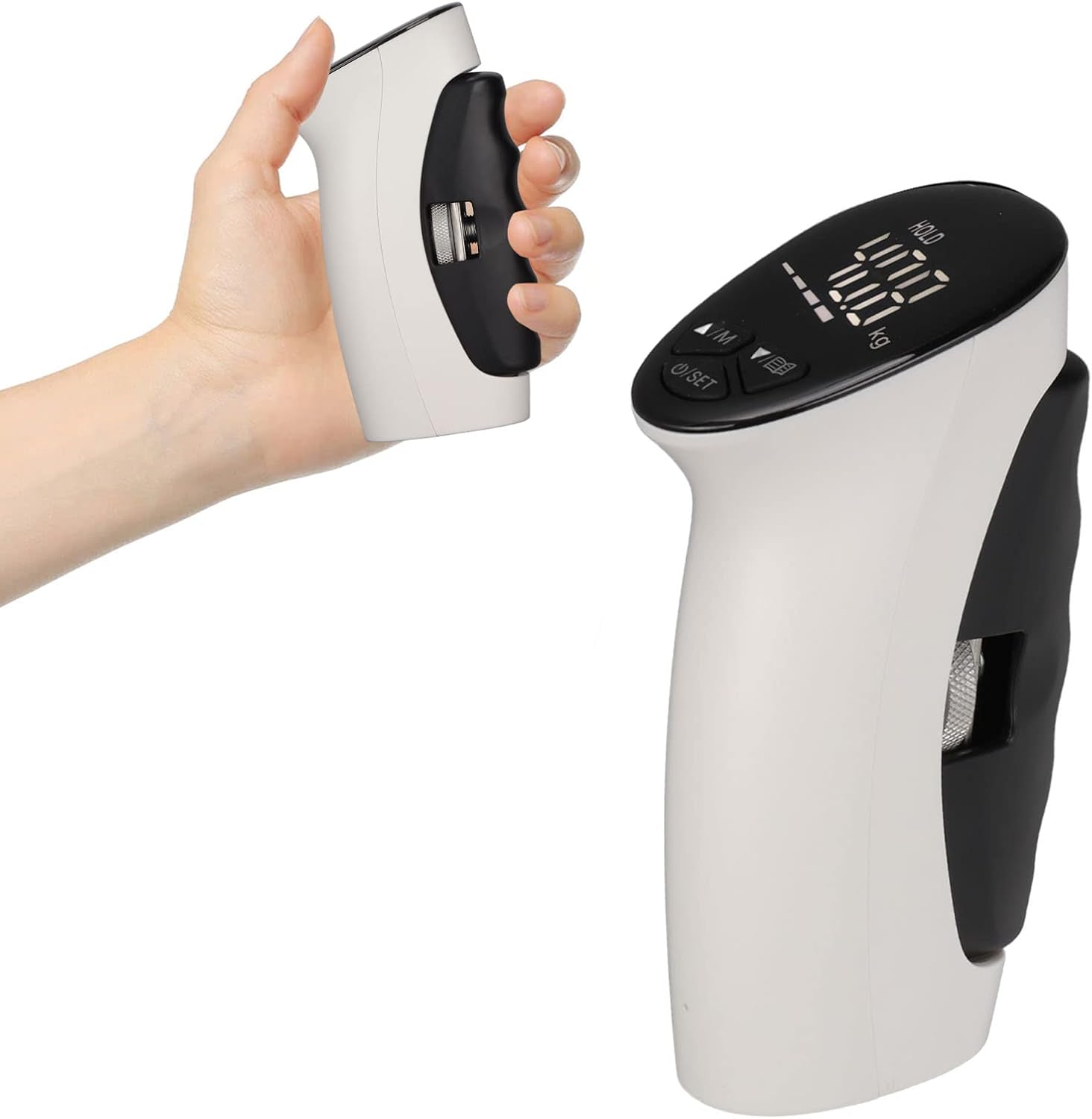 Electronic Grip Strength Tester 198Lbs / 90Kgs, Digital Hand Dynamometer with Backlit LED for Grip Strength Testing and Training, Hand Grip Strength Dynamometer for Sports, School and Home Use - Image 2